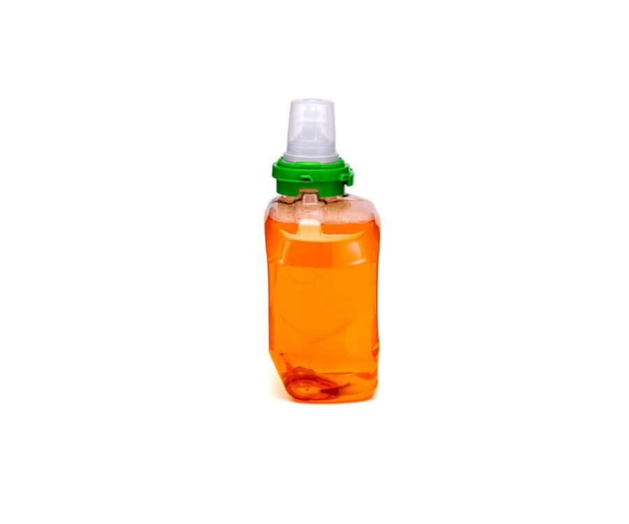 Reliable Brand® Antimicrobial Translucent Amber Foam Hand Soap (1200 ml, 2 Containers/Case)